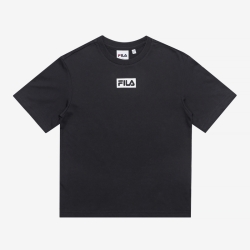 Fila Skate Round - Poikien Poolopaita - Mustat | FI-45521